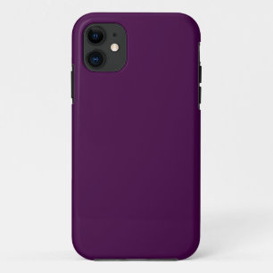 Eggplant Lila Solid Color Case-Mate iPhone Hülle