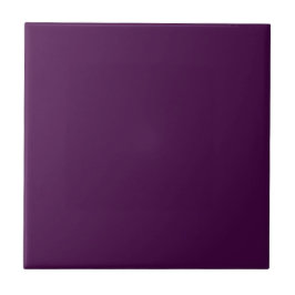 Eggplant Lila Solid Color Fliese