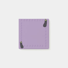 Eggplant Post it Notes Post-it Klebezettel