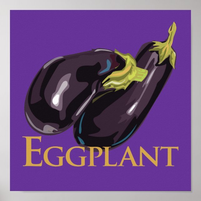 Eggplant Poster (Vorne)