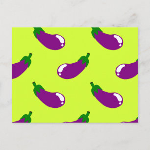 Eggplant Postkarte