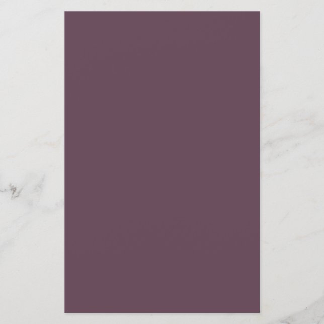Eggplant Solid Color (Vorderseite)