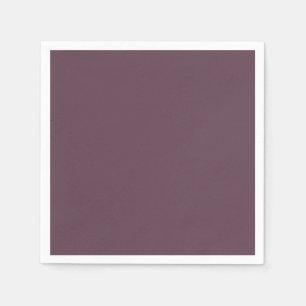 Eggplant Standard Cocktail Paper Napkin Serviette
