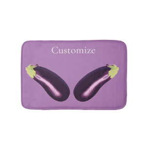 Eggplant Thunder_Cove Badematte