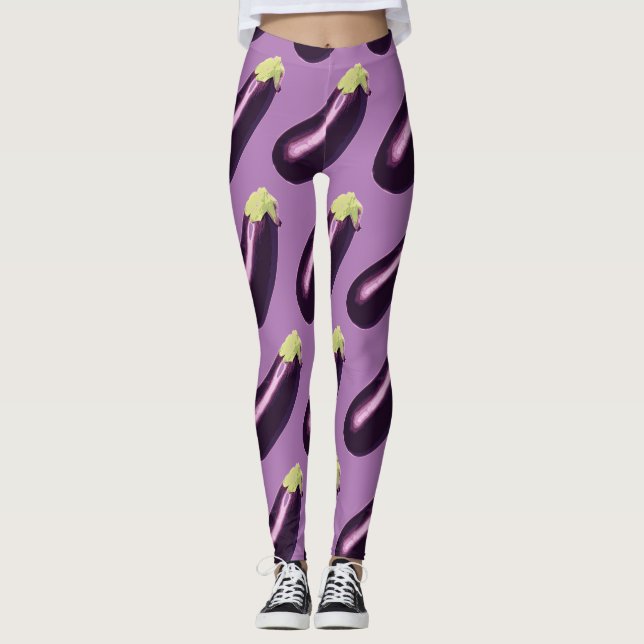 Eggplant Thunder_Cove Leggings (Vorderseite)
