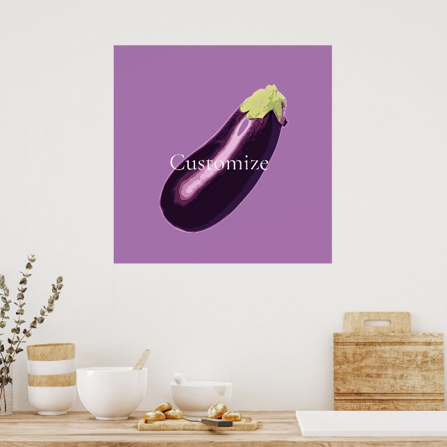 Eggplant Thunder_Cove Poster (Küche)