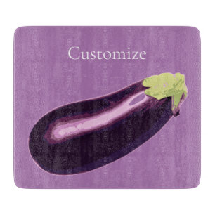 Eggplant Thunder_Cove Schneidebrett