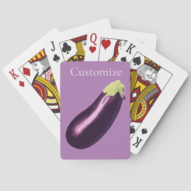 Eggplant Thunder_Cove Spielkarten (Rückseite)