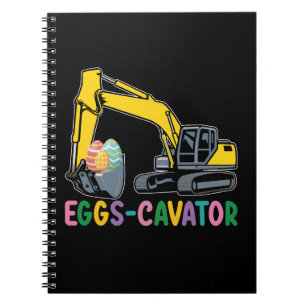 Eggs Cavator Ostereier Ausgrabungsgraben Notizblock