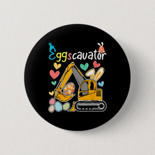 Eggscavator Ostereier Jagd Bau LKW Gi Button