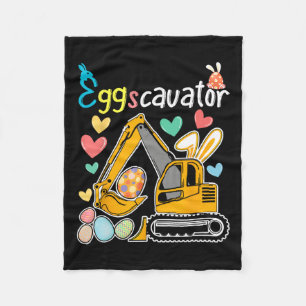 Eggscavator Ostereier Jagd Bau LKW Gi Fleecedecke