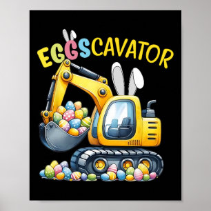 Eggscavator Ostereier Jagdwagen bis Poster