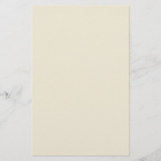 Eggshell Solid Color Briefpapier (Vorderseite)