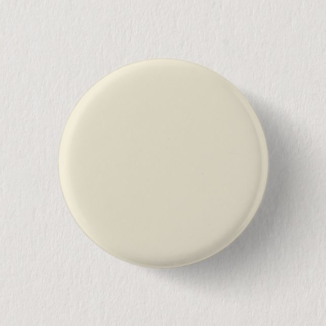 Eggshell Solid Color Button (Vorderseite)