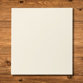 Eggshell Solid Color Notizblock