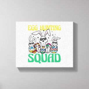 Eggspert Ostereier Hunt Dinosaur OsterBunnies Leinwanddruck