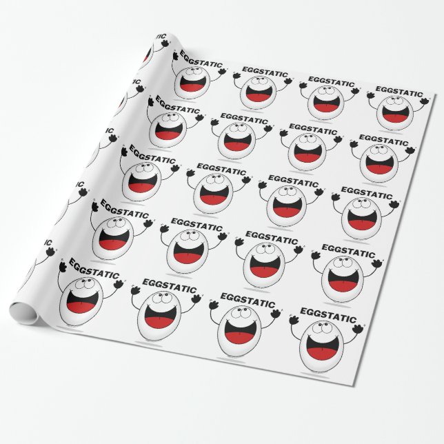 Eggstatic-Ei Geschenkpapier (Ungerollt)
