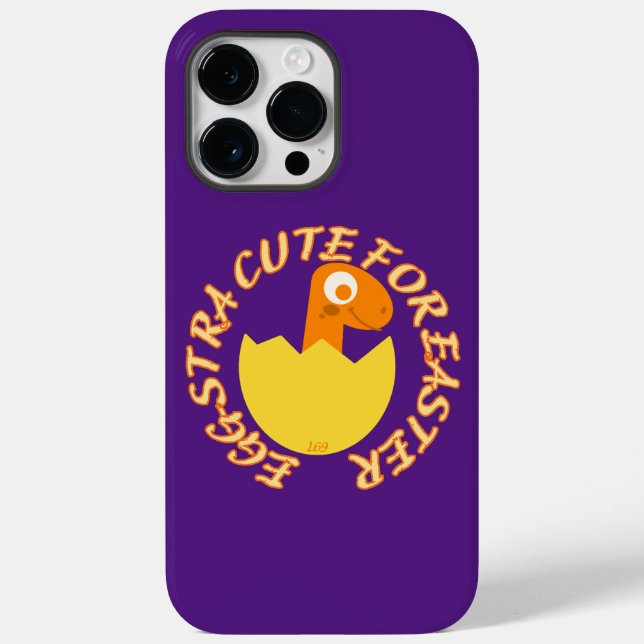 EGGSTRA NIEDLICH FÜR OSTERE OSTERDINNE Case-Mate iPhone 14 PRO MAX HÜLLE (Rückseite)