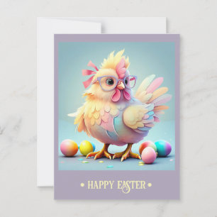 " EGGSTRAORDINÄRE LIEBE " POSTKARTE