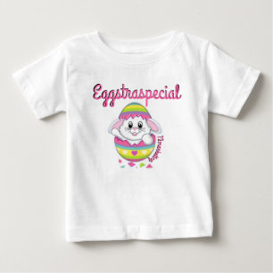 Eggstraspeical Bunny Easter Baby Shirt Spring
