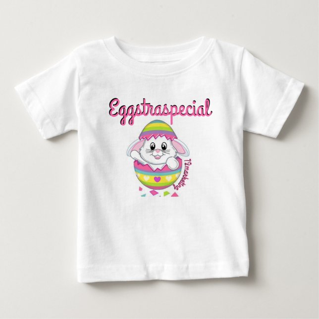 Eggstraspeical Bunny Easter Baby Shirt Spring (Vorderseite)