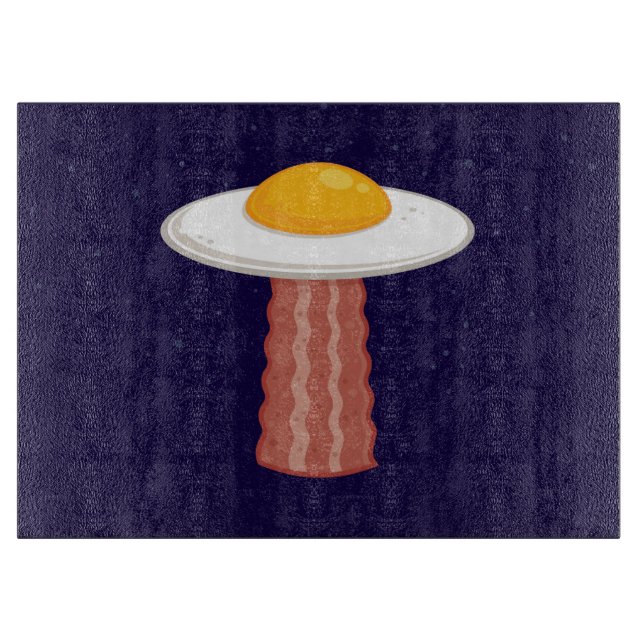 Eggstraterrestrial Schneidebrett (Vorderseite)