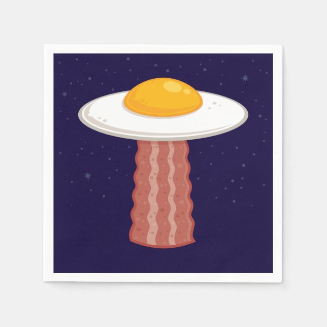 Eggstraterrestrial Serviette (Vorderseite)