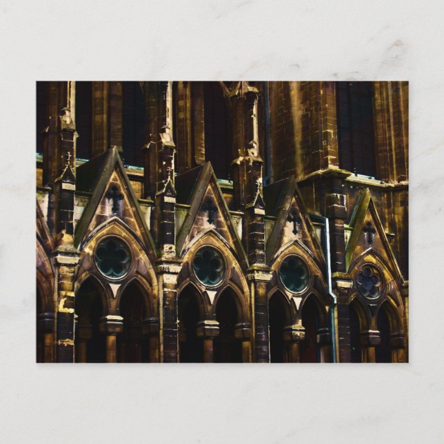 Église médiévale ~ Carte postale (Devant)