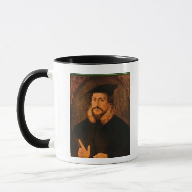 Église presbytérienne : Calvin Coffee Mug (Gauche)