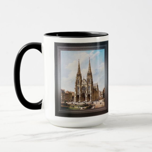Église Sainte-Clotilde à Paris von Max Berthelin Tasse (Links)