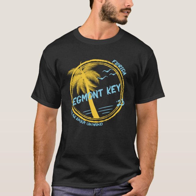 Egmont Key Florida Frühjahrspause 2023 T-Shirt (Vorderseite)
