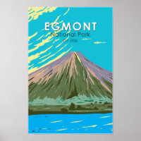 Egmont Nationalpark Neuseeland Vintag