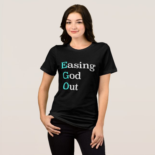 EGO | Das Auslöschen von Erholungen Tri-Blend Shirt (Vorderseite voll)