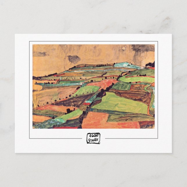 Egon Schiele #11-2 - Carte postale Art (Devant)