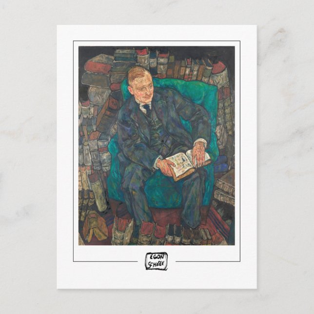 Egon Schiele #14-2 - Carte postale Art (Devant)