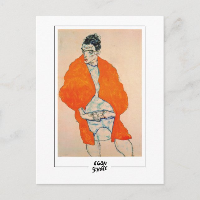 Egon Schiele #171 - Fine Art Postkarte (Vorderseite)