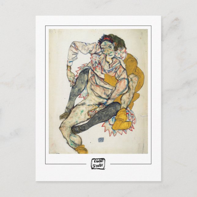 Egon Schiele #234-2 - Carte postale Art (Devant)