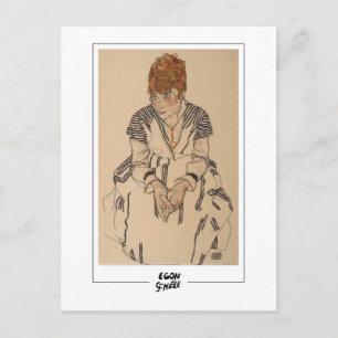 Egon Schiele #234 - Feine Kunst Postkarte