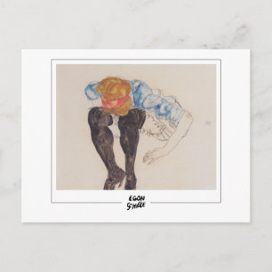 Egon Schiele #259 - Feine Kunst Postkarte