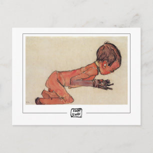 Egon Schiele #269-2 - Carte postale d'art fin