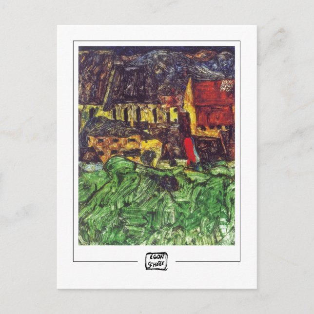 Egon Schiele #2-2 - Kunsthistorkarte Postkarte (Vorderseite)