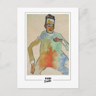 Egon Schiele #441 - Feine Kunst Postkarte