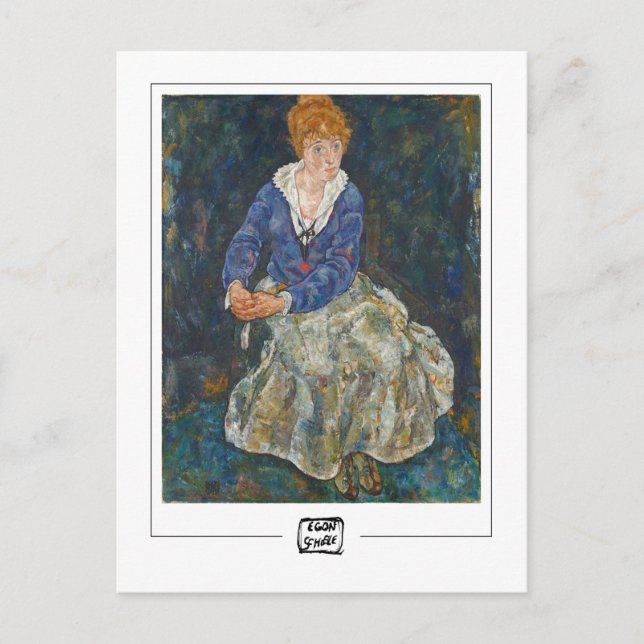 Egon Schiele #4 - Carte postale Art (Devant)