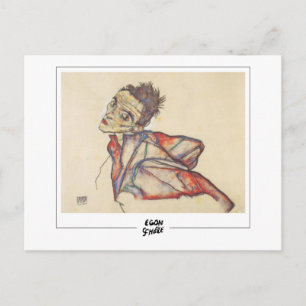 Egon Schiele #507 - Feine Kunst Postkarte