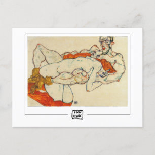 Egon Schiele #6 - Carte postale Art