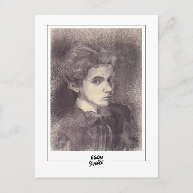 Egon Schiele #79 - Fine Art Postkarte (Vorderseite)