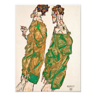 Egon Schiele - Einsatz Fotodruck