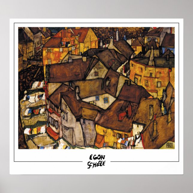 Egon Schiele Fine Art #195-2 Poster (Vorne)