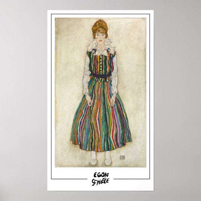 Egon Schiele Fine Art #201-2 Poster (Vorne)