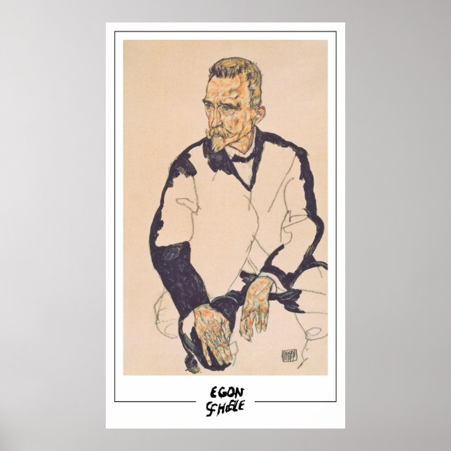 Egon Schiele Fine Art #243-2 Poster (Vorne)
